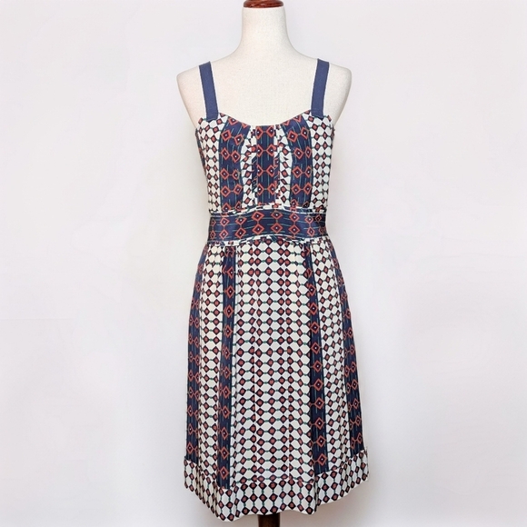 Marc by Marc Jacobs Silk Printed Mini Dress Size 2 - Picture 5 of 7